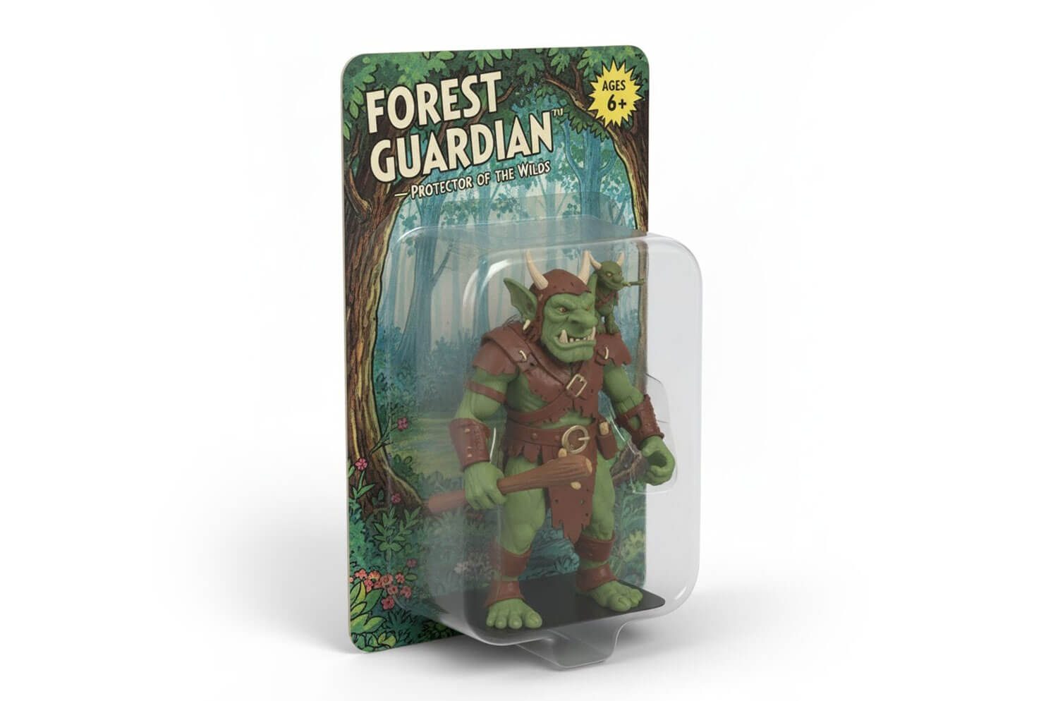ForeST Guardian Toy blister packaging