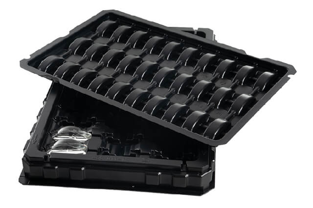 Automotive vacuum packaging box